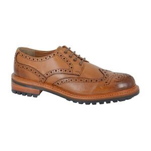 Woodland Mens Leather Brogues / Tan